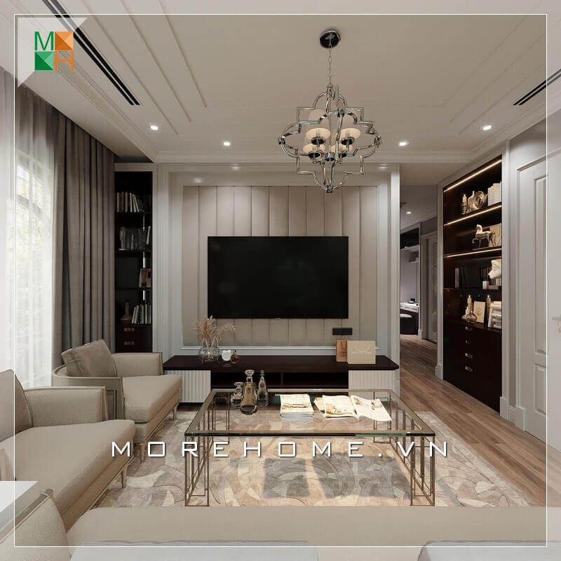 Hiện nay, thiết kế phòng khách tân cổ điển đang là một xu hướng được săn đón nhiều nhất. Nếu bạn ngắm nhìn mẫu thiết kế nội thất phòng khách đẹp, sang trọng, mang phong cách tân cổ điển cho chung cư, nhà phố, biệt thự, bạn sẽ thấy rằng nó sẽ giúp bạn tạo ra một nét mới, nét cổ vĩ đại, và không bao giờ lỗi mốt với thời gian.